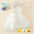 2016 guangzhou crianças roupas sleevess novo estilo menina festa de casamento do bebê vestido de 2-7 anos meninas